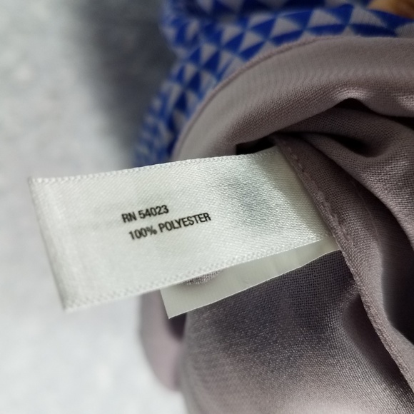 Gap Blue and Purple Sheer Tank Top - Picture 6 of 7